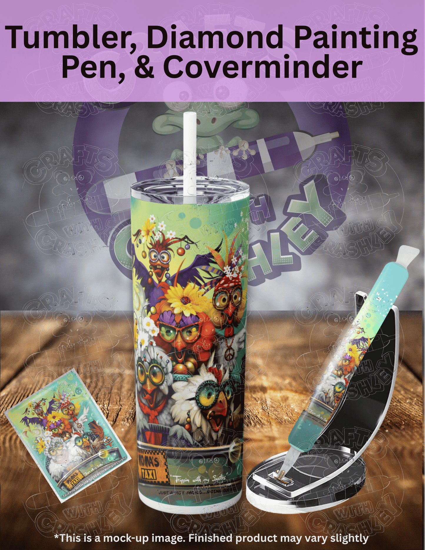 "Trippin With My Sisters" by ©Richard Lorenz Premium Accessories for Diamond Painting