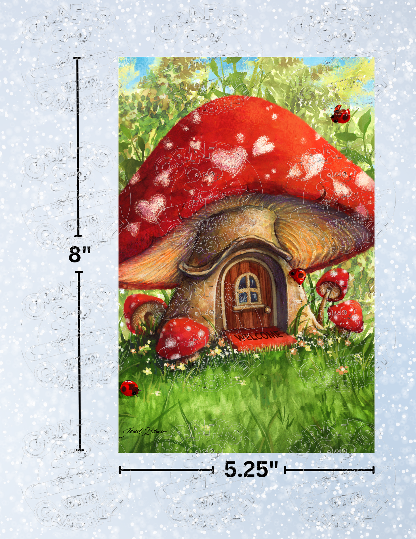 Product Bundle "Mushroom House" by ©Janet Stever