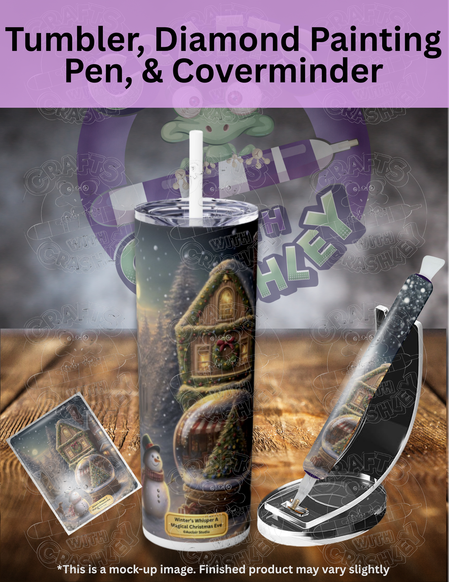 "Winter's Whisper a Magical Christmas Eve" by ©Auclair Studio Premium Accessories for Diamond Painting