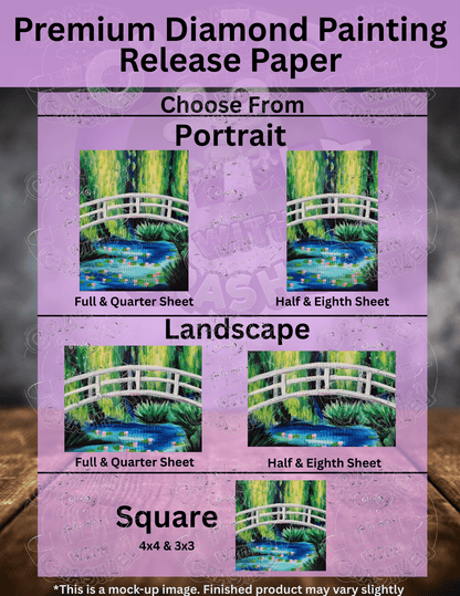 "Japanese Bridge" by ©Kaleena Kollmeier Premium Accessories for Diamond Painting