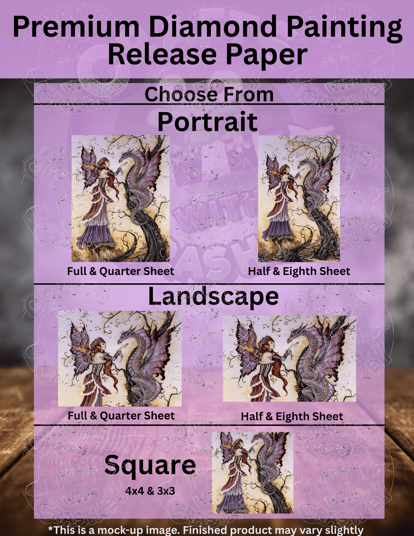 "The Dragon Charmer" by ©Amy Brown Premium Accessories for Diamond Painting