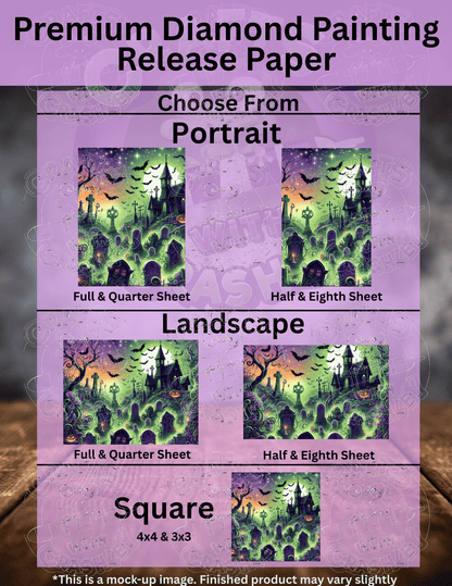 "Haunted Hilltop" Premium Accessories for Diamond Painting