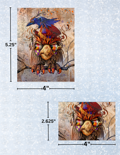 "Ottis" by ©Richard Lorenz Decorative Diamond Painting Release Papers