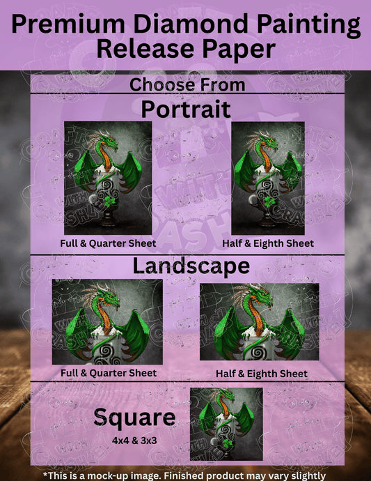 "Irish Coffee Dragon" by ©Stanley Morrison Premium Accessories for Diamond Painting