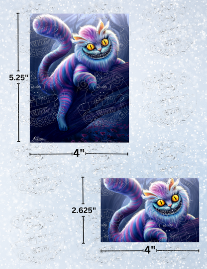 "Cheshire Cat" By ©Anthony Christou Decorative Diamond Painting Release Papers