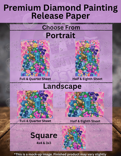 "Neko Cat Tree" by ©Jeremiah Ketner Premium Accessories for Diamond Painting