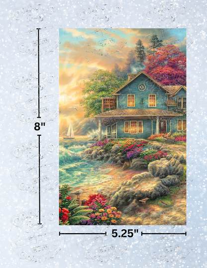 "Sunrise" by ©Chuck Pinson Premium Decorative Release Papers for Diamond Painting