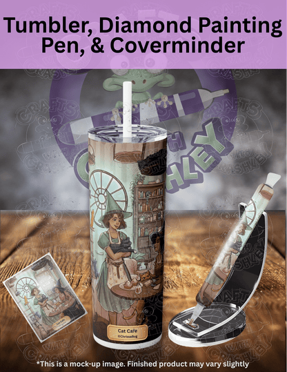 "Cat Cafe" by ©ChrissaBug Premium Accessories for Diamond Painting