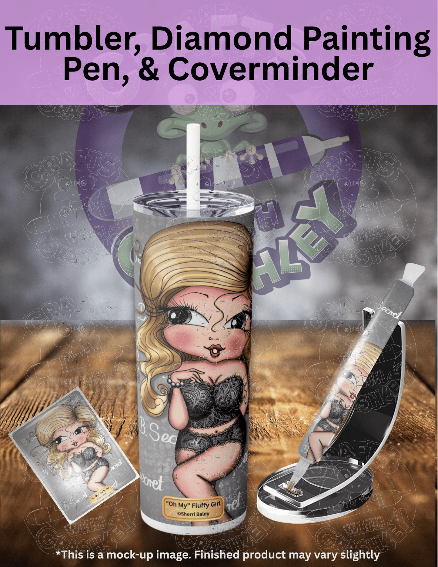 "Oh My Fluffy Girl" by ©Sherri Baldy Premium Accessories for Diamond Painting