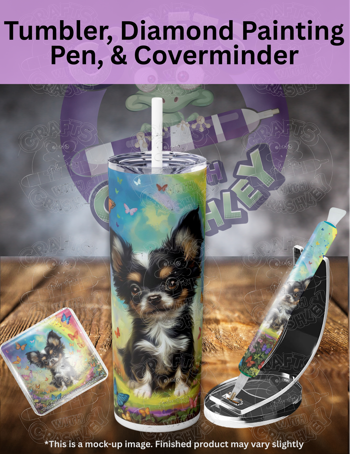 "Chasin' Butterflies" by ©Cocomarshmallow Premium Accessories for Diamond Painting