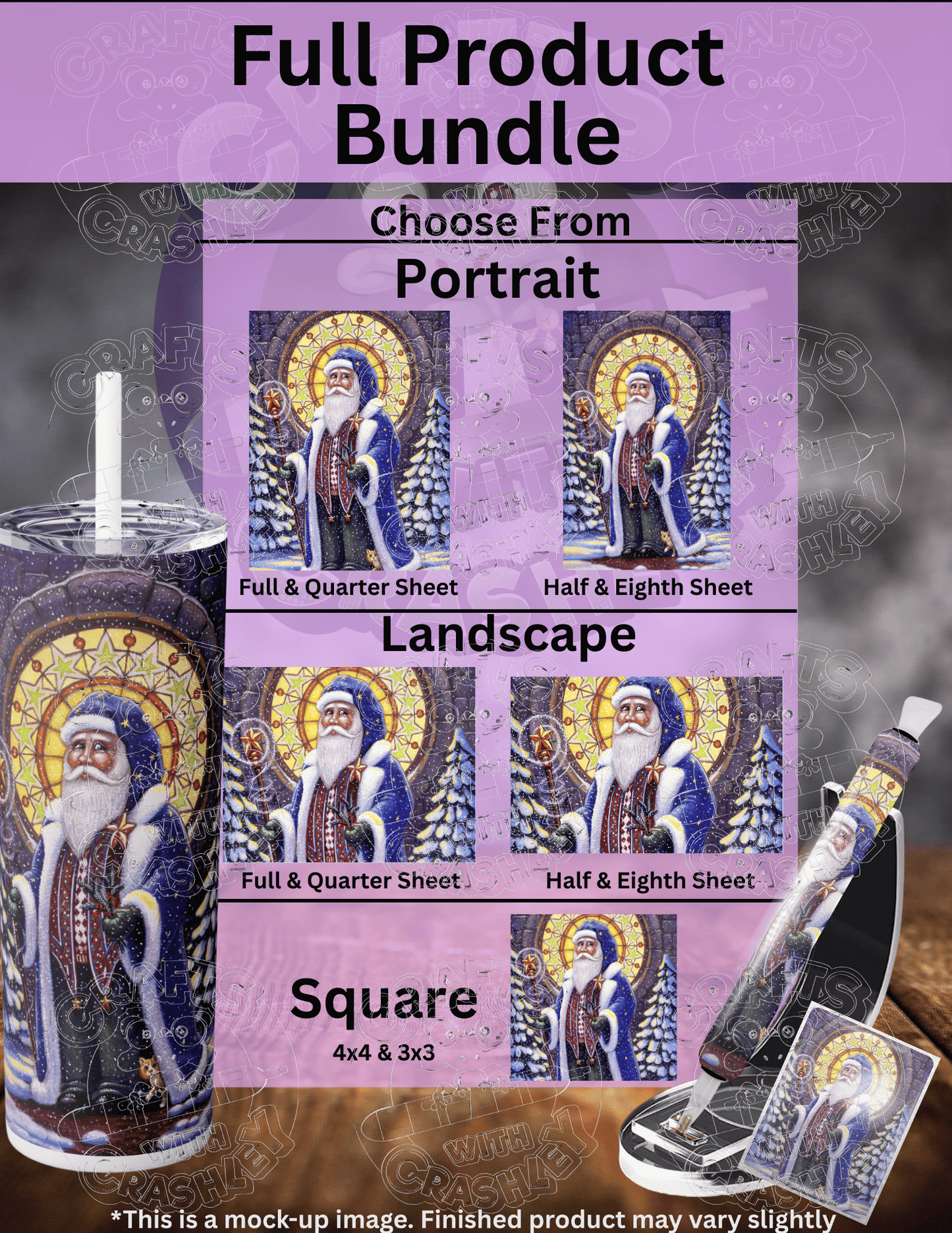 "Santa" by ©Randal Spangler Premium Accessories for Diamond Painting