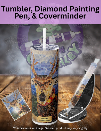 "Donder" by ©Kaleena Kollmeier Premium Accessories for Diamond Painting