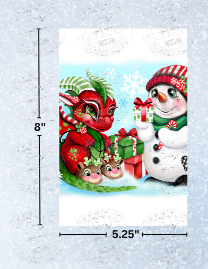 "A Gift for My Dragon" by ©Sheena Pike Premium Decorative Release Papers for Diamond Painting