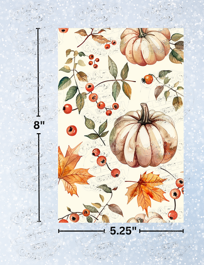 "Classic Fall" Premium Decorative Release Papers for Diamond Painting