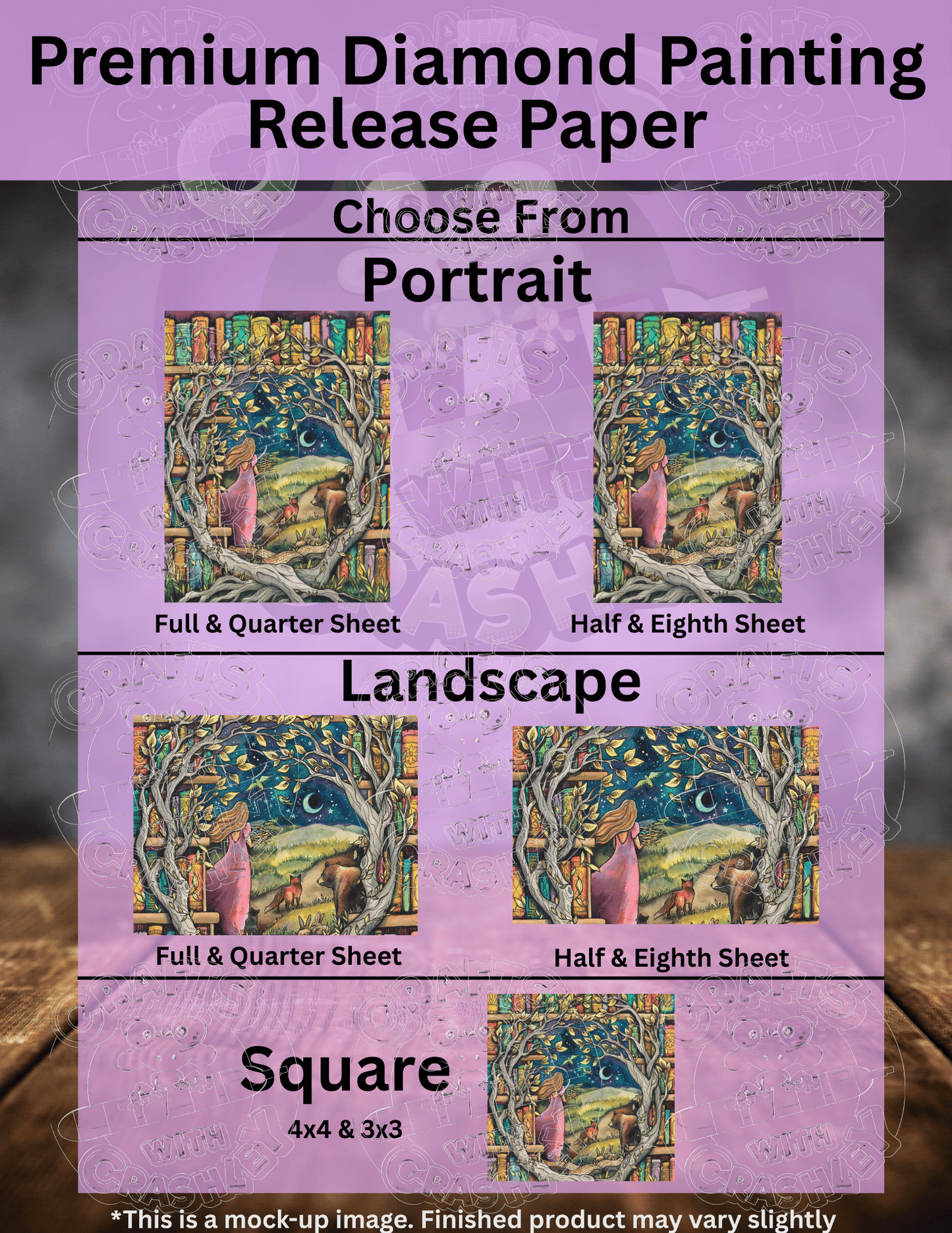 "Finding Dreamland" by ©Kat Fedora Premium Accessories for Diamond Painting