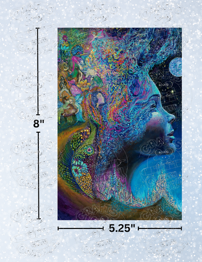 "Enigma" by ©Josephine Wall Premium Decorative Release Papers for Diamond Painting