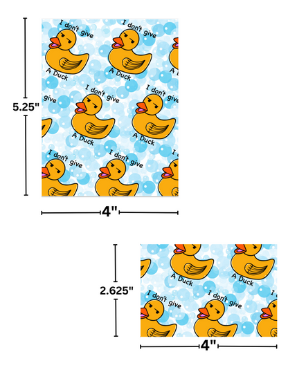"I Don't Give A Duck" by Mrs Coffee Decorative Diamond Painting Release Papers