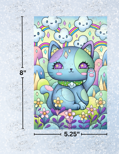 "Follow the Rainbow" by ©Jeremiah Ketner Premium Decorative Release Papers for Diamond Painting