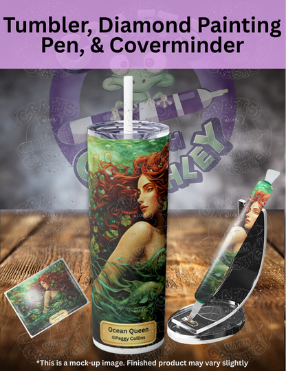 "Ocean Queen" by ©Peggy Collins Premium Accessories for Diamond Painting