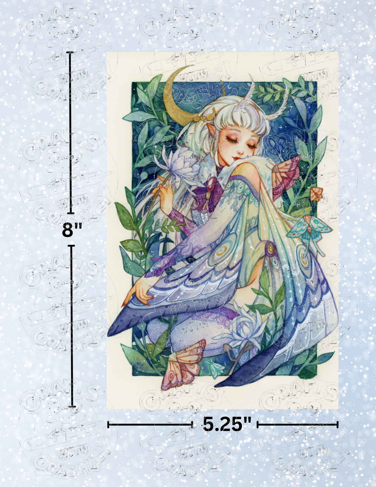 "Night Melody" by ©Margaret Morales Premium Decorative Release Papers for Diamond Painting