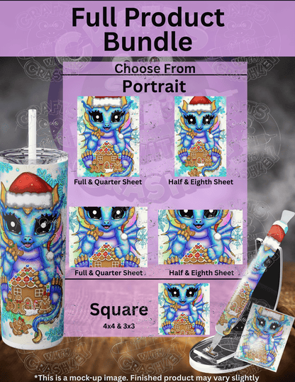 "Gingerbread Dragon" by ©Emma Casey Premium Accessories for Diamond Painting