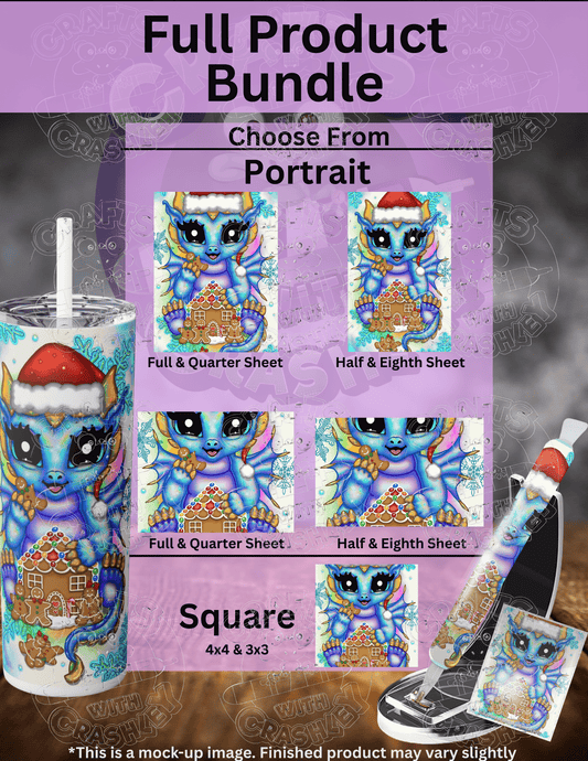 "Gingerbread Dragon" by ©Emma Casey Premium Accessories for Diamond Painting