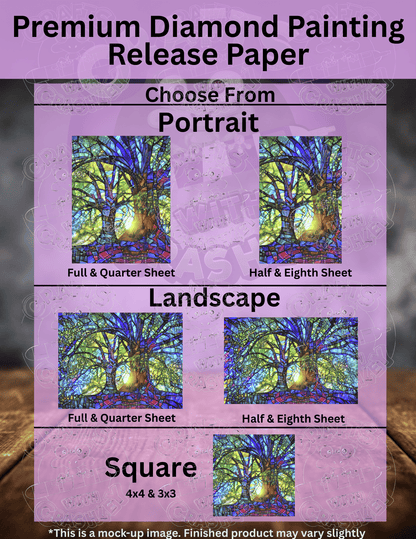 "The Worship of Trees" by ©Peggy Collins Premium Accessories for Diamond Painting