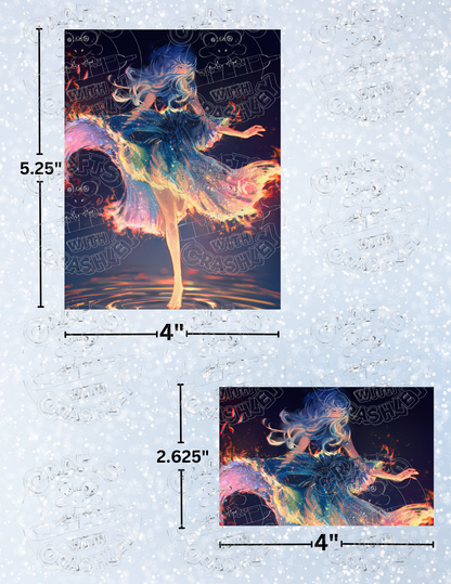 "Starfire Dance" by ©Yuumei Decorative Diamond Painting Release Papers
