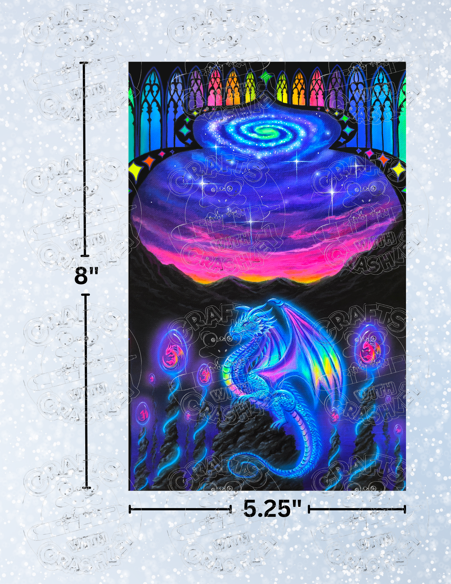 "Celestara" by ©Becca Tindol Premium Decorative Release Papers for Diamond Painting