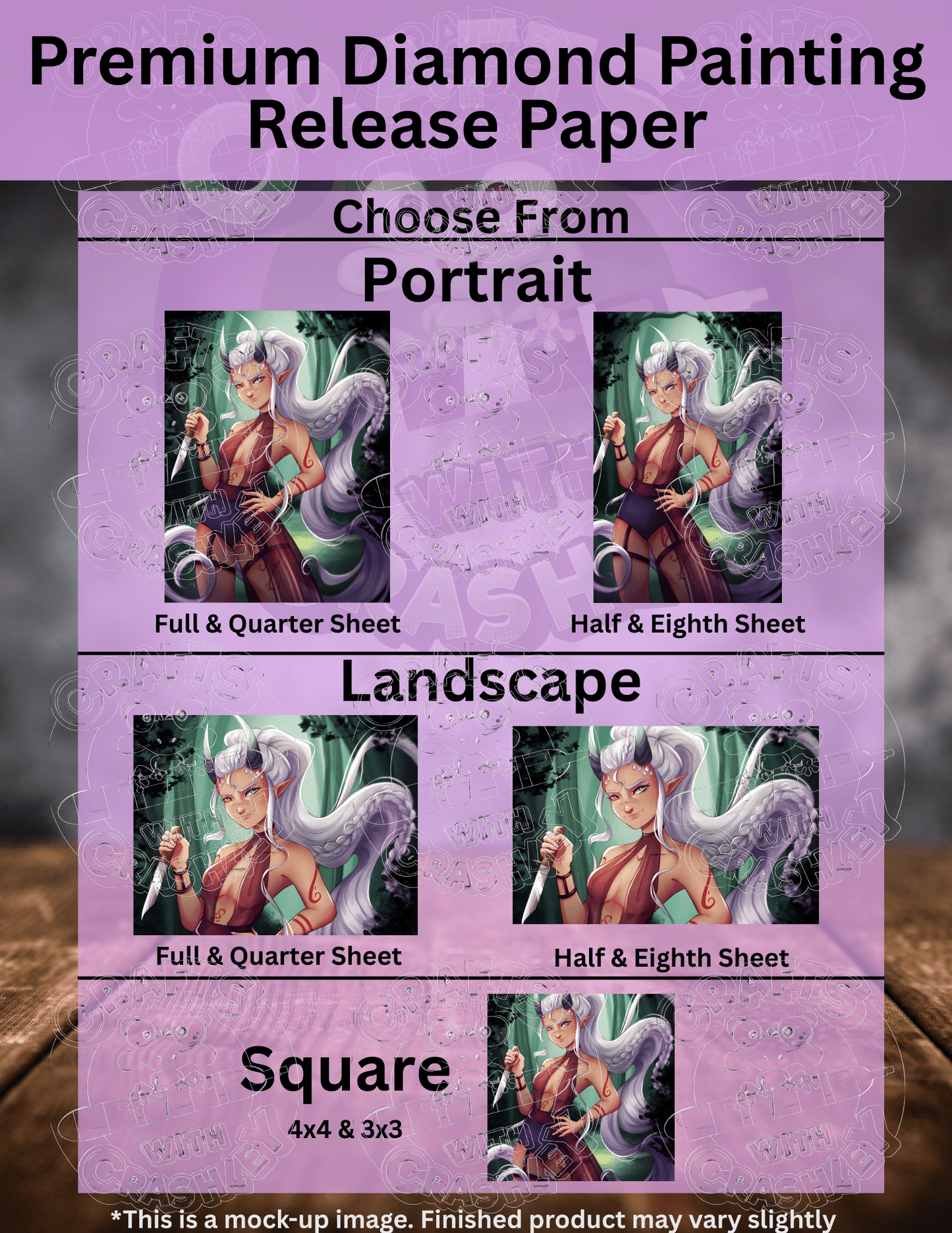 "Cycille Dragon of the North" by ©Femke Deborah Premium Accessories for Diamond Painting