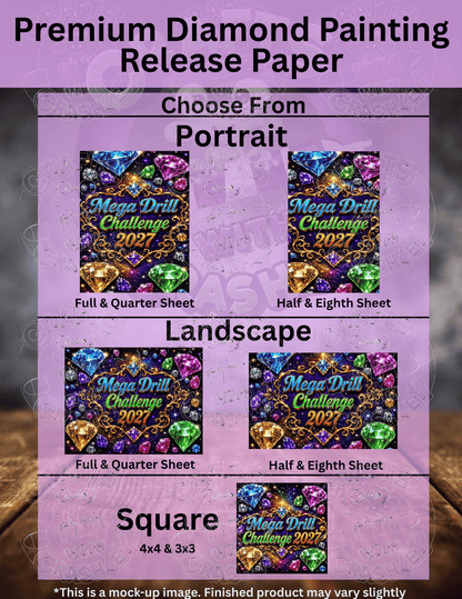 "Mega Drill Challenge 2027" Premium Accessories for Diamond Painting
