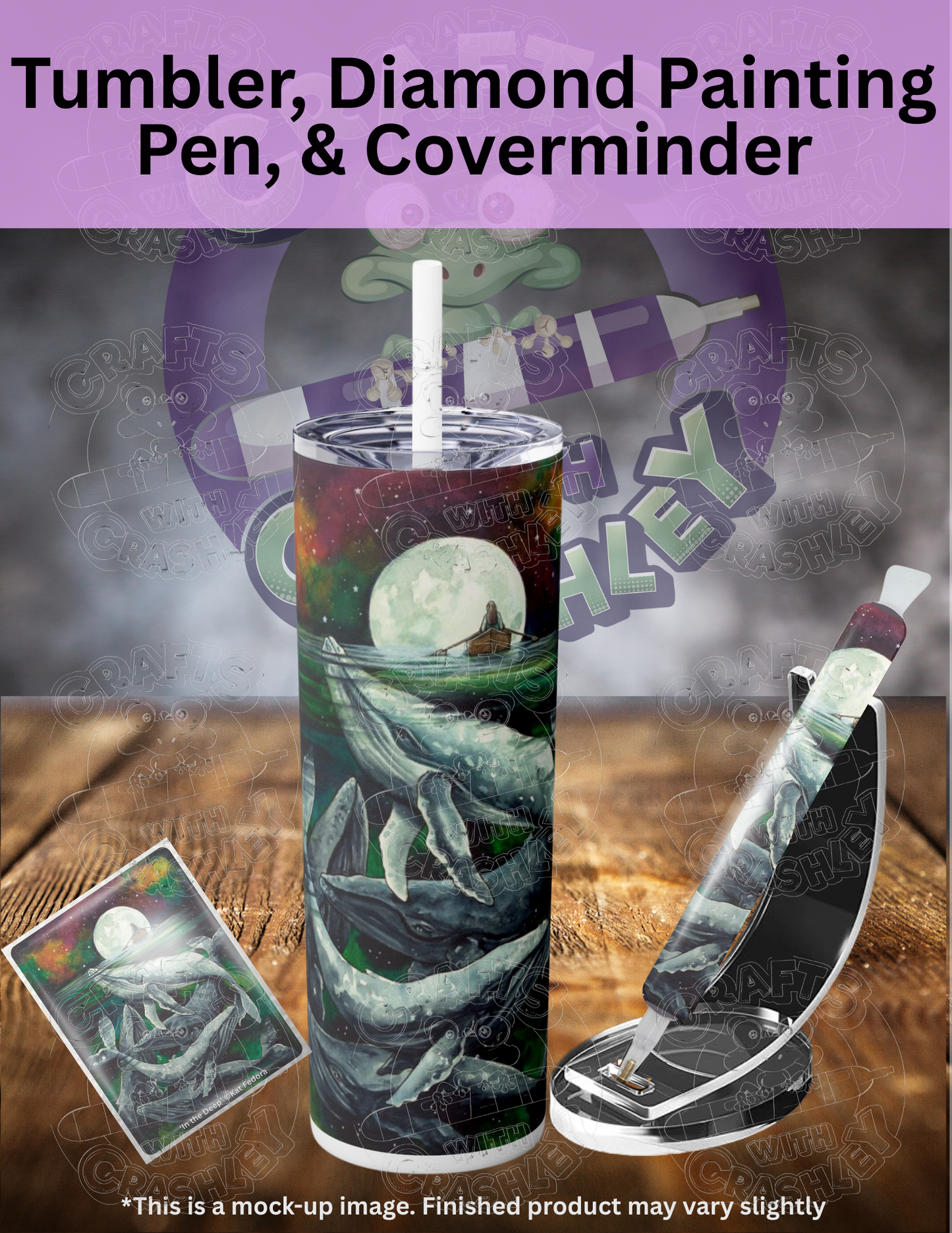 "In the Deep" by ©Kat Fedora Premium Accessories for Diamond Painting