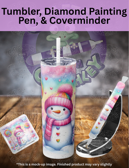 "Snowgirl" by ©Cocomarshmallow Premium Accessories for Diamond Painting