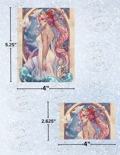 "Birth of Venus" by ©Chrissabug Decorative Diamond Painting Release Papers