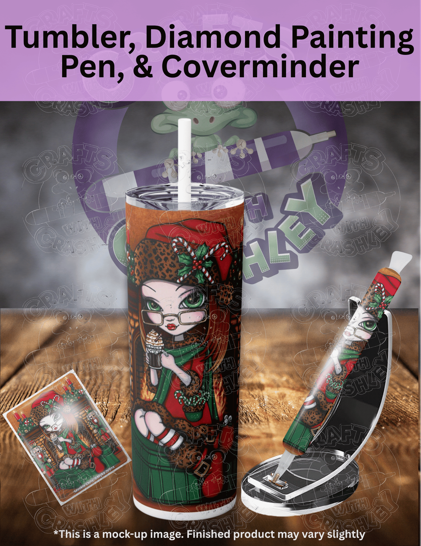 "Minikin Chris" by ©Myka Jelina Premium Accessories for Diamond Painting