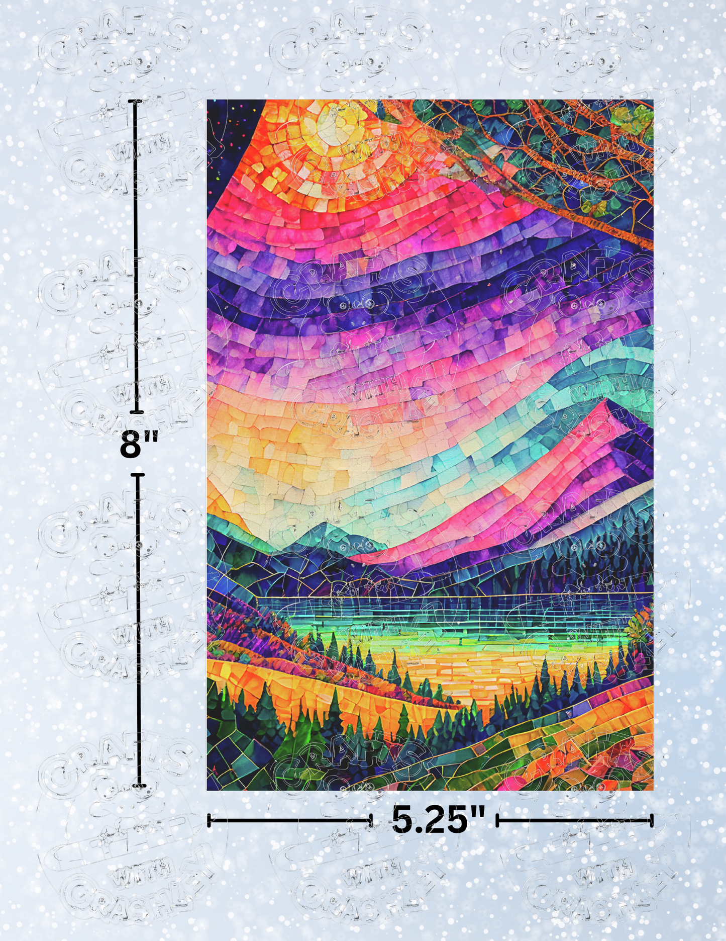 Product Bundle "Magic Land Mosaic Landscape" by ©Peggy Collins