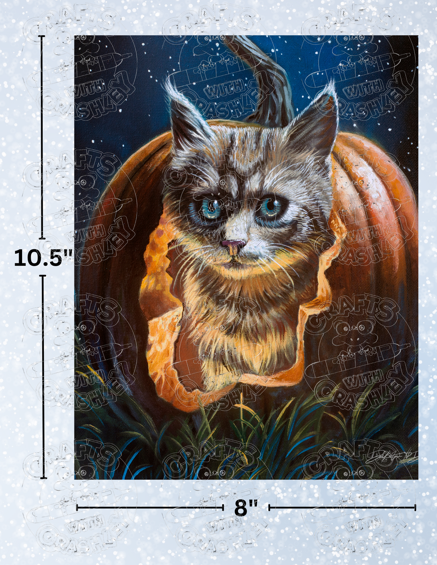 Product Bundle "Hungry Halloween Kitten" by ©Dakota Daetwiler