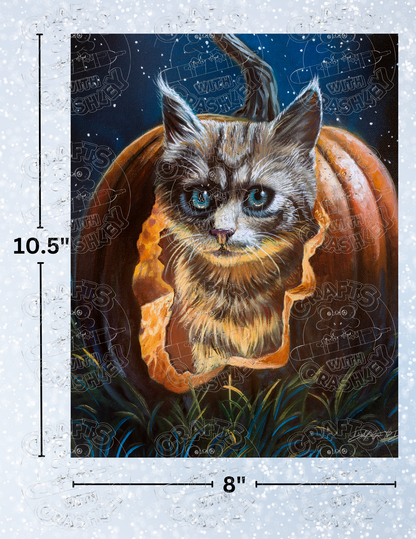 Product Bundle "Hungry Halloween Kitten" by ©Dakota Daetwiler