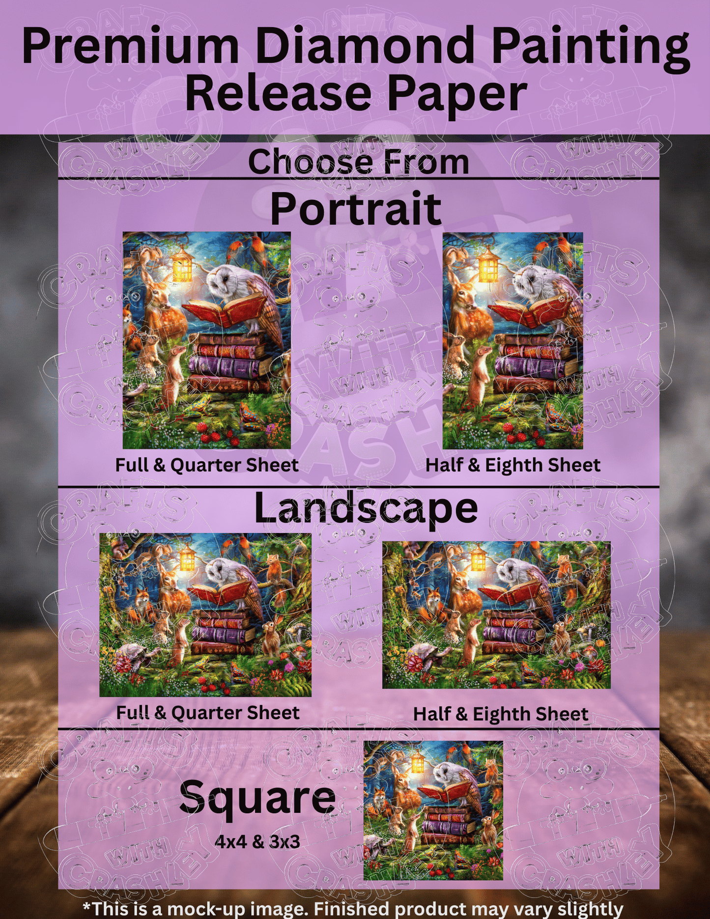 "Night Time Story" by ©Ciro Marchetti Premium Accessories for Diamond Painting