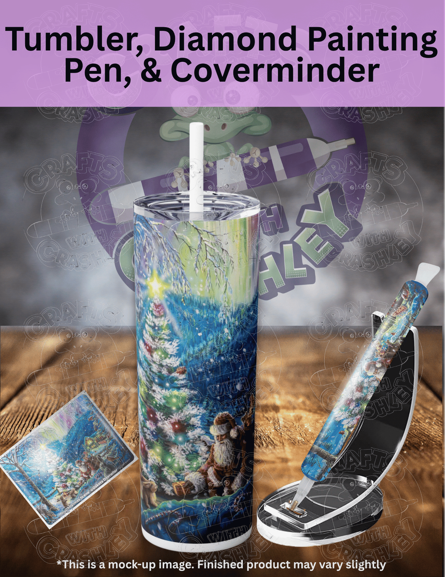 "Christmas Scene" by ©Dakota Daetwiler Premium Accessories for Diamond Painting