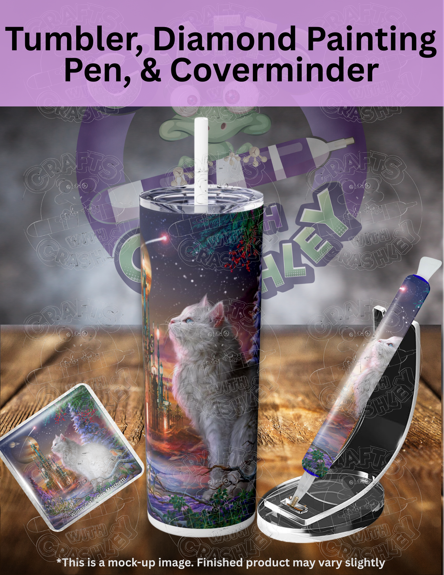 "Winter Cat" by ©Ciro Marchetti Premium Accessories for Diamond Painting