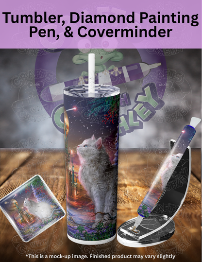 "Winter Cat" by ©Ciro Marchetti Premium Accessories for Diamond Painting