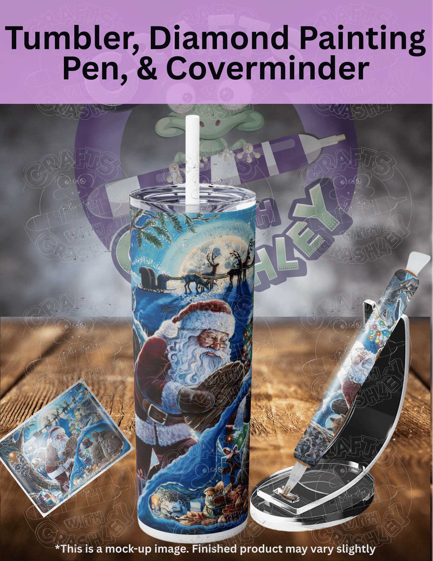 "Hibernation" by ©Dakota Daetwiler Premium Accessories for Diamond Painting