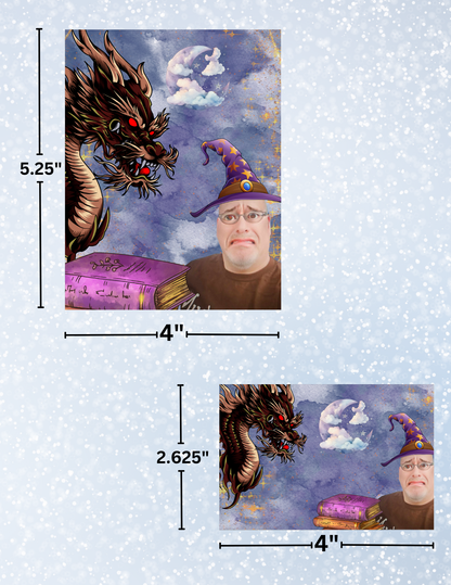 "Wizardi Rich" Decorative Diamond Painting Release Papers