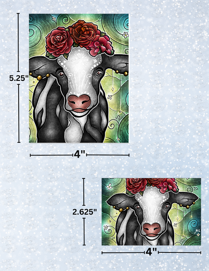 "Frida Cowlo" by ©Mandie Manzano Decorative Diamond Painting Release Papers