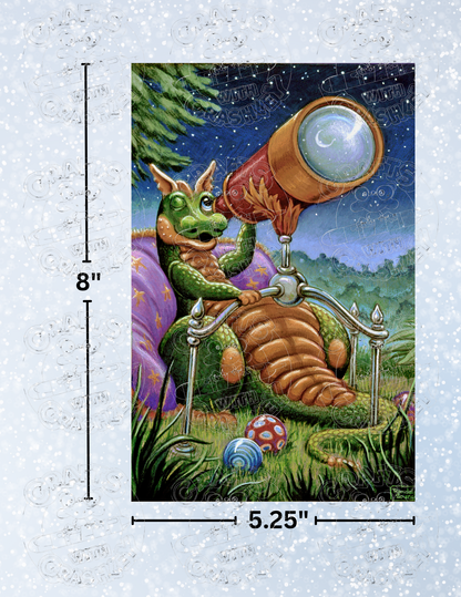 "Stargazing" by ©Randal Spangler Premium Decorative Release Papers for Diamond Painting