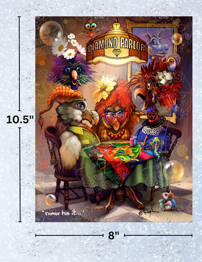 "It's a Bling Thing" by ©Richard Lorenz Premium Decorative Release Papers for Diamond Painting