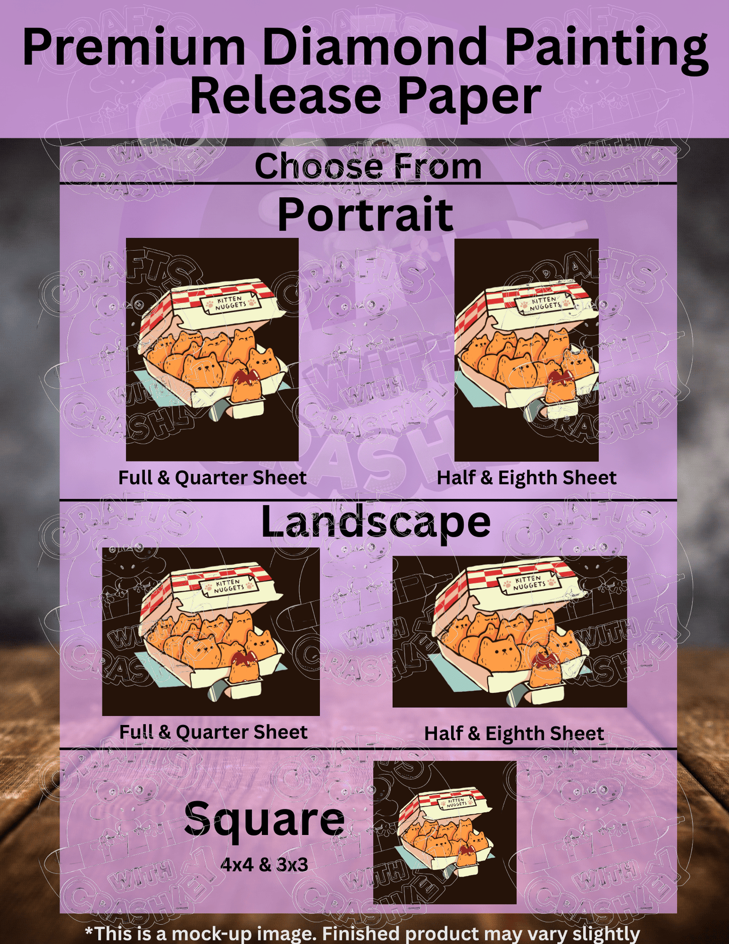 "Kitten Nuggets" by ©Tobe Fonseca Premium Accessories for Diamond Painting