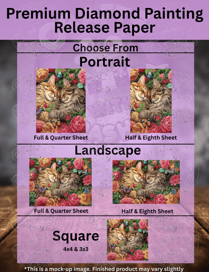 "Cats in Love" by ©Brigid Ashwood Premium Accessories for Diamond Painting