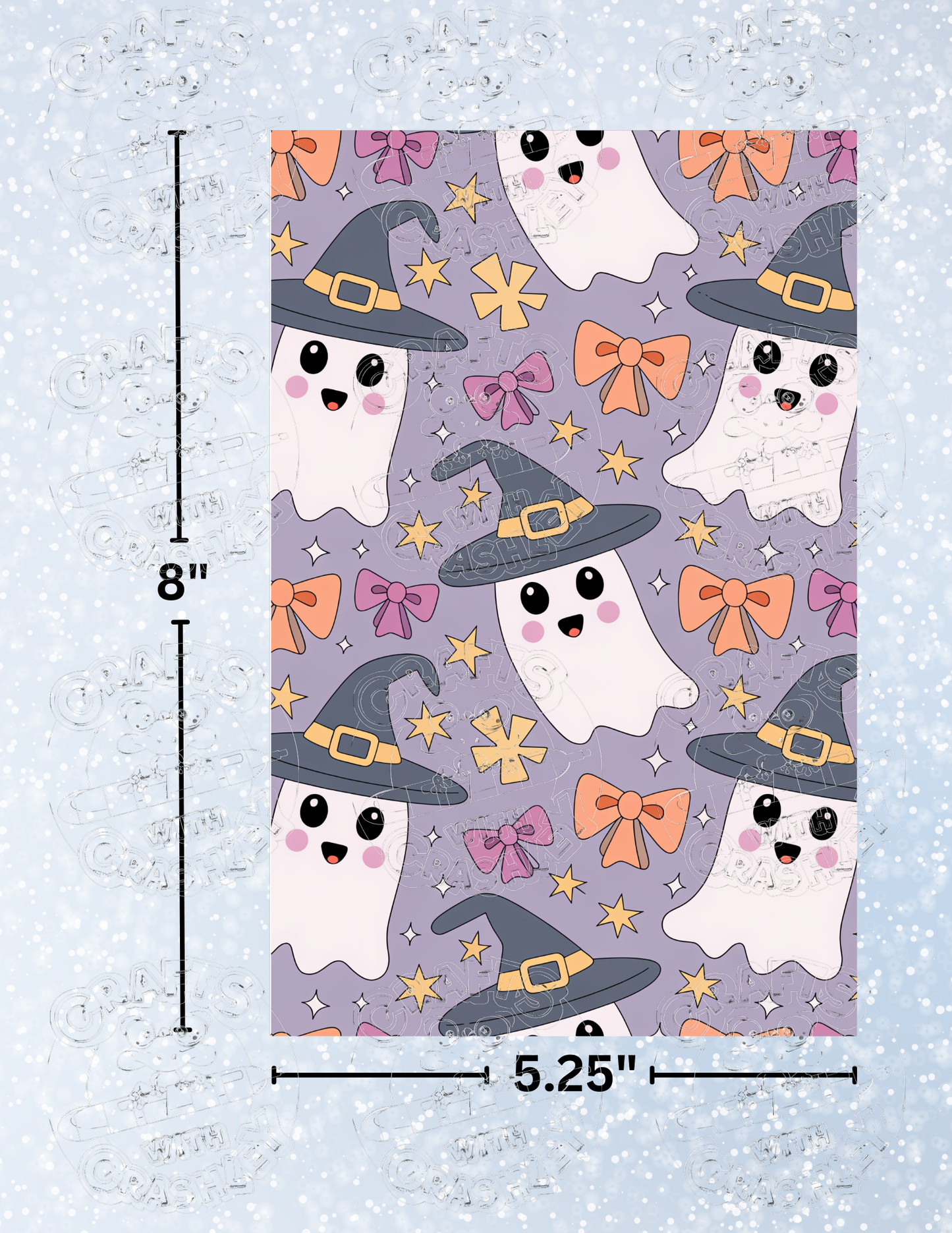 "Ghostly Fun" Premium Decorative Release Papers for Diamond Painting